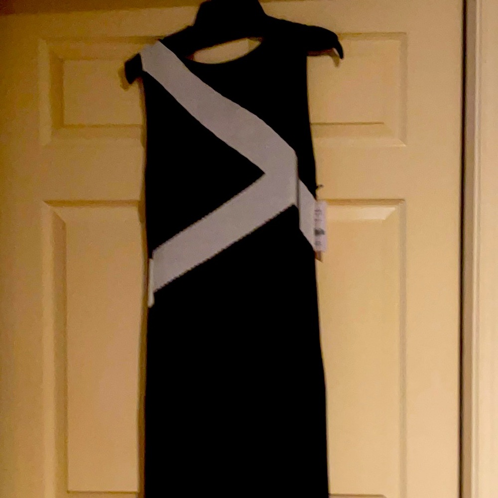 W by Worth Long black Sleeveless Maxi Dress